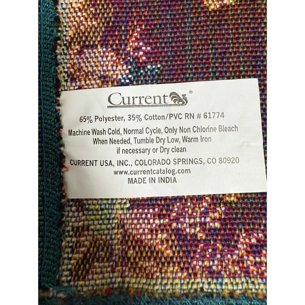 Vintage Current Set of 4 Nutcracker Tapestry Placemats Christmas 18